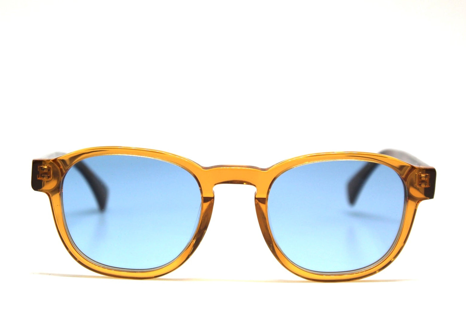 Montura: Naranja / Cristal: Azul