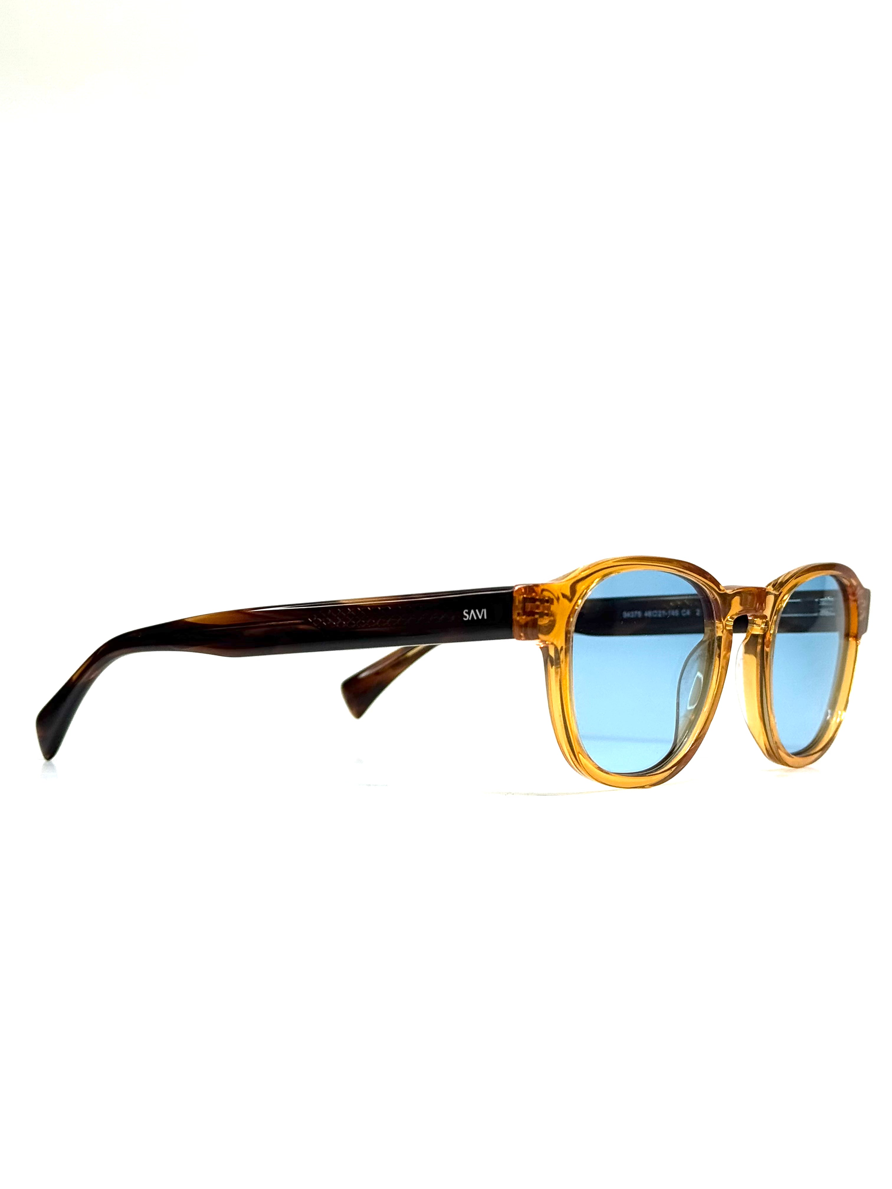 Montura: Naranja / Cristal: Azul